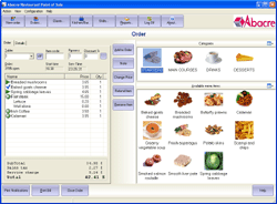 Abacre Cloud Restaurant Point of Sale Screenshot